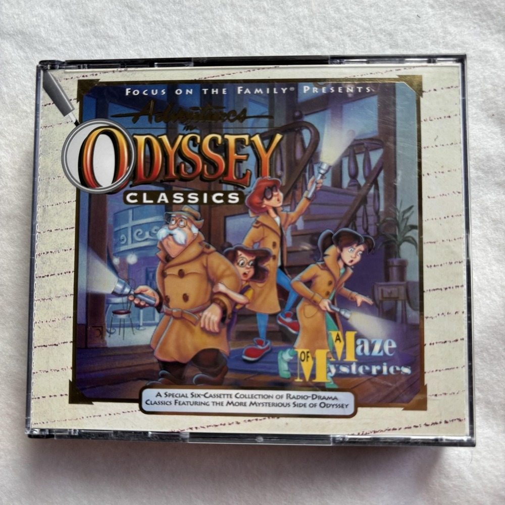 Adventures In Odyssey A Maze Of Mysteries 4 CD Box Set Focus on the Family